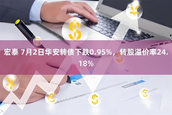 宏泰 7月2日华安转债下跌0.95%，转股溢价率24.18%