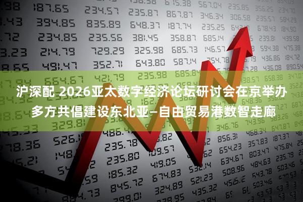 沪深配 2026亚太数字经济论坛研讨会在京举办 多方共倡建设东北亚—自由贸易港数智走廊